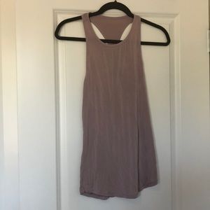 Lululemon take it further tank, size 6, beige